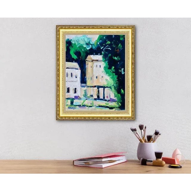 Modern Impressionist Venice Oil Landscape For Sale - Image 9 of 9