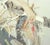 1980s David Peter Ramos "Indian Dancer" Original Prismacolor Art on Canvas For Sale - Image 5 of 5