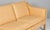 Model 2213 Sofa in Light Aniline Leather attributed to Børge Mogensen for Fredericia, 1960s For Sale - Image 5 of 9