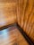 Brown 1980s American of Martinsville Lighted Oak China Cabinet / Display Hutch With Glass Shelves For Sale - Image 8 of 14