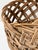 Vintage Woven Rattan Napkin Rings With Matching Tray – Set of 6 - Coastal Entertaining Tabletop Basket Set For Sale - Image 9 of 9