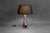 Mid-Century crystal glass table lamp by Val St Lambert. Re-wired and tested. Shade not included. Belgium circa 1960. This...