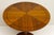 Mid-Century Modern Mid Twentieth Century Modern Walnut Round Pedestal Side Table For Sale - Image 3 of 9