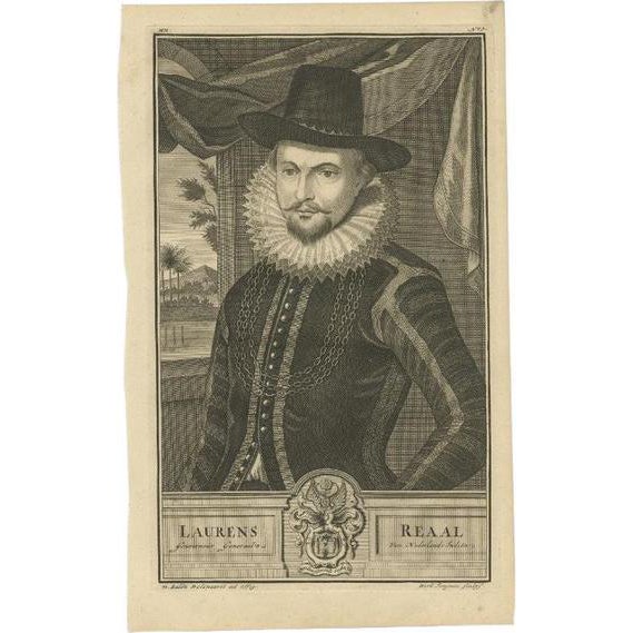 Laurens Reael, 1726, Paper For Sale