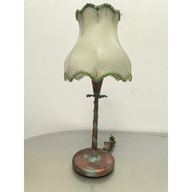 Vintage Classsical Lamp with Lampshade, 1980s For Sale - Image 10 of 11