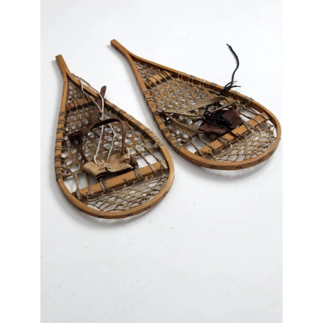 Cabin Vintage Snowshoes For Sale - Image 3 of 11