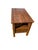 Antique Mission Style Quartersawn Oak Desk | Arts & Crafts Era Kneehole Library Writing Table For Sale - Image 4 of 17