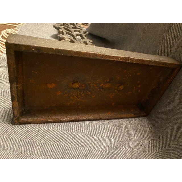 French Iron Cross 3’ Vintage Standing Cross For Sale - Image 11 of 12