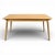Wood Vintage Scandinavian Style Beechwood Table For Sale - Image 7 of 7
