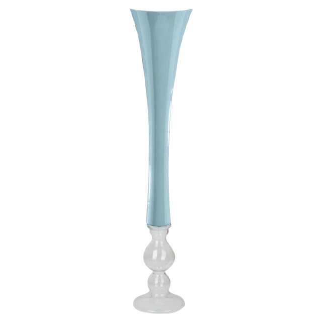Annalisa Vase in Purist Blue Glass from VGnewtrend, 2020 For Sale