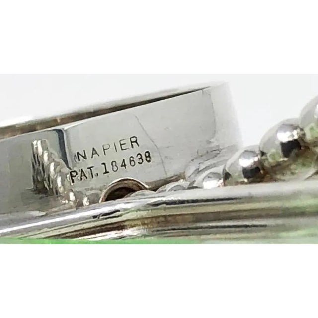 Napier Mid-Century Silver Plated Napier Liquor Jigger For Sale - Image 4 of 6