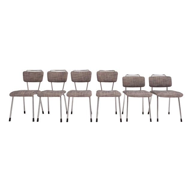 Vintage Chairs by Gebroeders De Wit, 1960s, Set of 6 For Sale