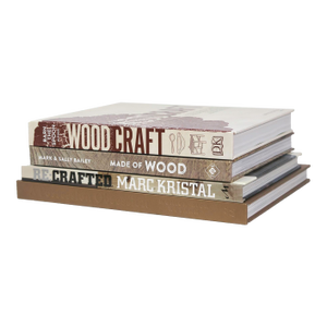 Decorative Books - Driftwood Coffee Table Stack - Set of 4 Tan Books