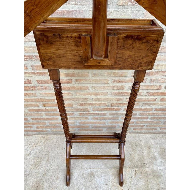 Mid-Century Gentlemen Valet with Two Drawers, 1950s For Sale - Image 17 of 18