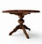 Oak Dining Table with Central Pedestal For Sale - Image 5 of 14