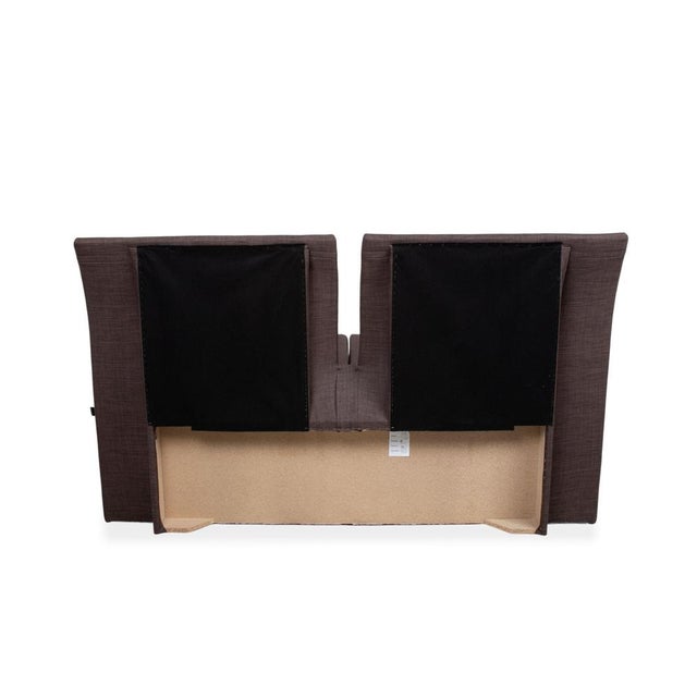 Musterring Evolution Select Fabric Bed in Grey For Sale - Image 10 of 12