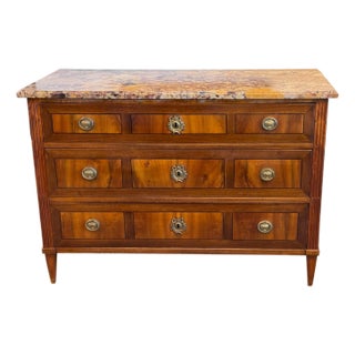 19th Century Directoire Inlaid Commode For Sale