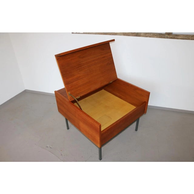 German Square Coffee Table in Teak from Cor, 1960s For Sale - Image 5 of 13