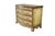 This vintage, Italian-provincial-style chest of drawers features a serpentine-front silhouette heavily accented with hand-...