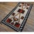 Mid 1930s Ivory Geometric Tribal Antique Native Navajo American Flatwoven Rug For Sale - Image 10 of 10