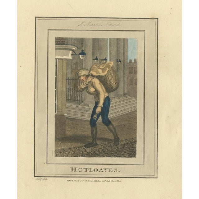 Paper Hot Loaves, St. Martins Church, Cries of London, 1804 For Sale - Image 7 of 7