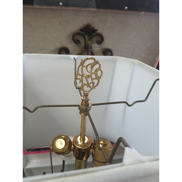 Metal 1980s Marbro Hand Carved Solid Alabaster White Lamp with Base For Sale - Image 7 of 8