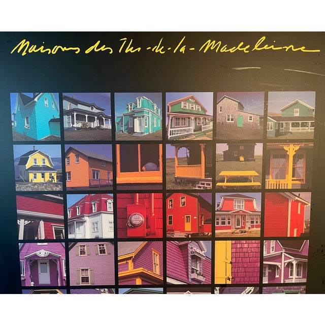 Paper Poster Quebec Houses Maisons Des Iles-De-La-Madeleine George Fischer PHtog 36x24 For Sale - Image 7 of 7