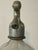 Metal Vintage Mid 20th Century Glass Bar Ware 1 Liter Seltzer Water Bottle For Sale - Image 7 of 8