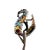 Mid 20th Century Mid 20th Century French Art Deco Ballerina Iron & Resin Sculpture For Sale - Image 5 of 11
