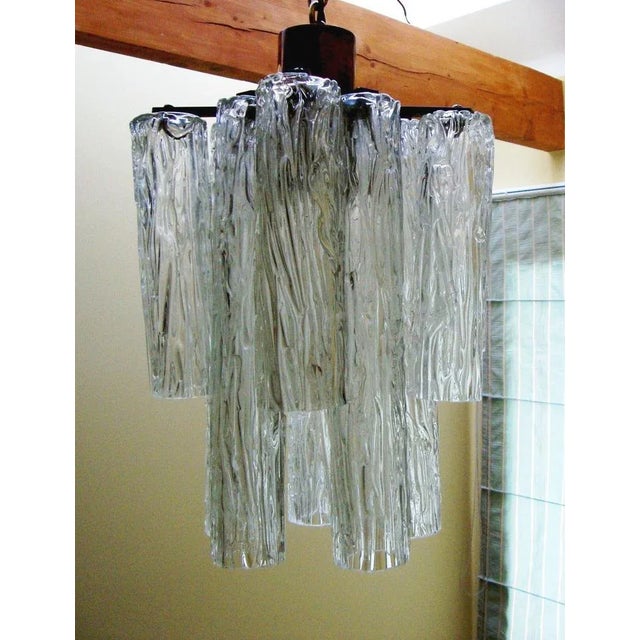 1920s Art Deco Сhandelier in Murano Glass, 1920s For Sale - Image 5 of 6