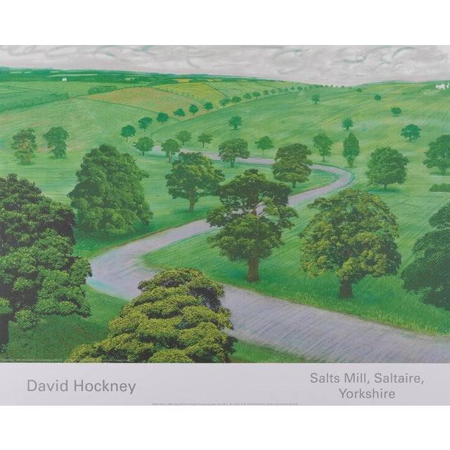 Green Valley Poster after David Hockney For Sale - Image 6 of 6