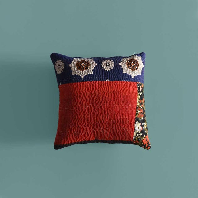 Textile Vintage Cushions in Afghan Vintage Fabrics, 1980s, Set of 8 For Sale - Image 7 of 11