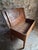 Antique French flour chest dating from the 19th century. Made from solid oak, the chest stands on four tapered legs and...