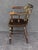 American Ebonized Captain's Chair With Federal Style Eagle and Stars For Sale - Image 9 of 18