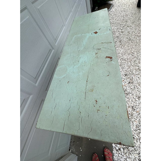 Mint 1940s Vintage Painted Cabinet For Sale - Image 8 of 13