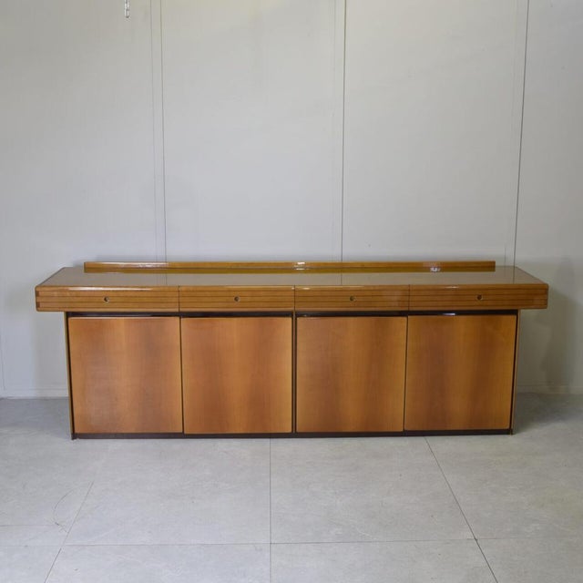 Maxalto Vintage Sideboard attributed to Maxalto, 1970s For Sale - Image 4 of 11