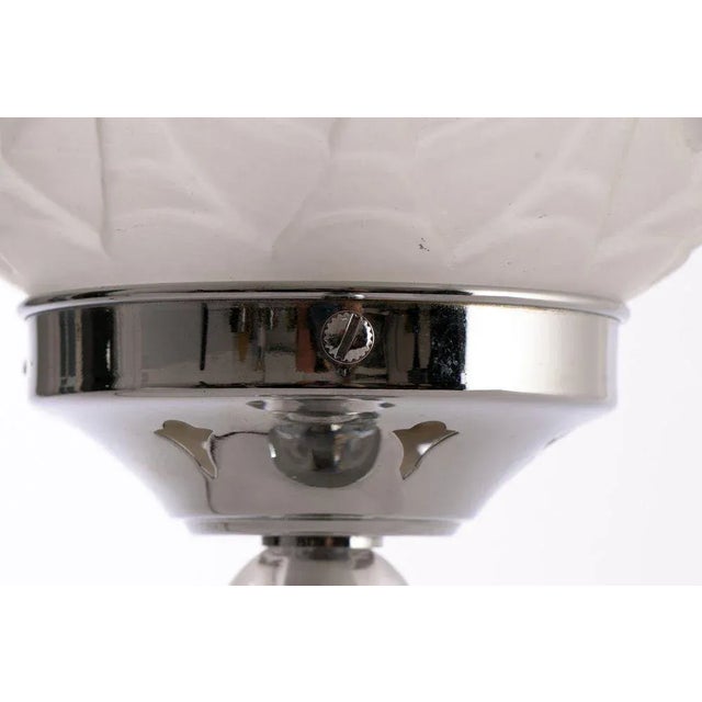 French Art Deco Table Lamp from Adnet, 1930 For Sale - Image 6 of 8