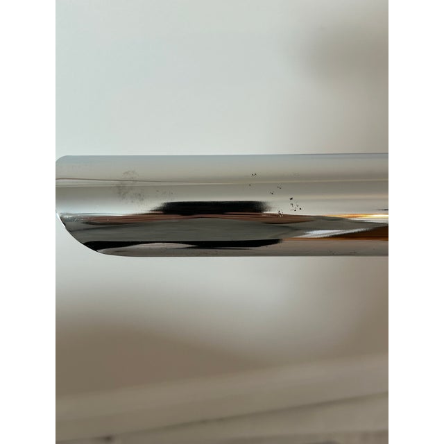 Modern Vintage 1970s Abo Randers Attributed Chrome Floor Lamp For Sale - Image 3 of 10