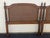 Pair of Vintage Wicker Twin Headboards For Sale In Washington DC - Image 6 of 12