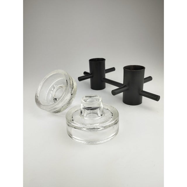 Scandinavian Minimalist Candleholder, 1960s For Sale - Image 6 of 11