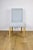 Celadon Blue Upholstered Oak Chairs from Ikea, 1970s, Set of 2 For Sale - Image 4 of 13