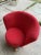 Mid-Century Red Armchair with Special Legs, 1950s For Sale - Image 4 of 6