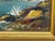 Sky Blue Golden Gate Bridge Oil Painting San Francisco California Miniature Coastal Landscape c.1980 Signed by Jean Bowler For Sale - Image 8 of 18