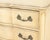 French Provincial Style Painted Nightstands, Pair For Sale - Image 9 of 10