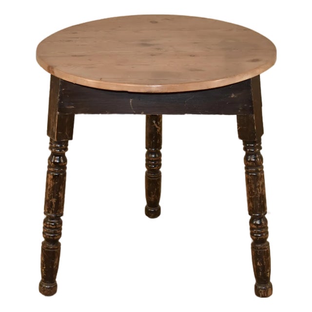 19th Century Pine Cricket Table For Sale