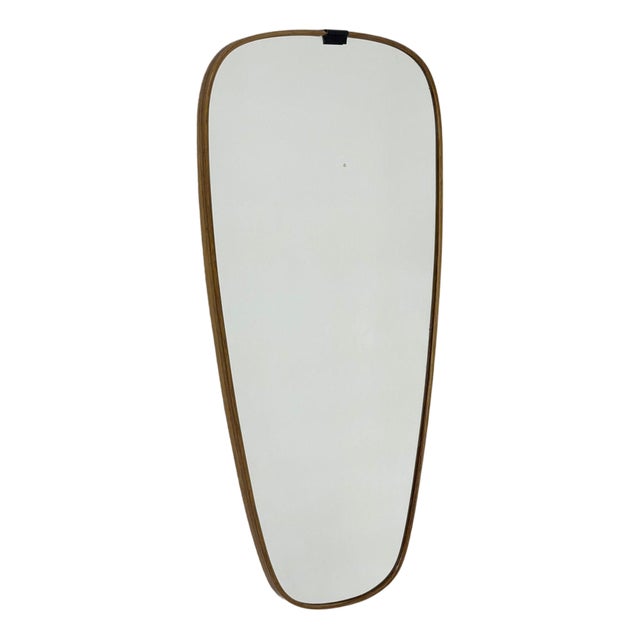 Mid-Century Asymmetric Kidney Wall Mirror by Schon Form, 1960s For Sale