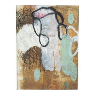 Mixed-Media Abstract Modernist Painting Dean Nimmer, 2000 For Sale