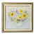 20 Th C Original Oil on Board Sunflower Painting For Sale