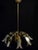 Gold Murano Chandelier from Vistosi, 1970s For Sale - Image 8 of 11