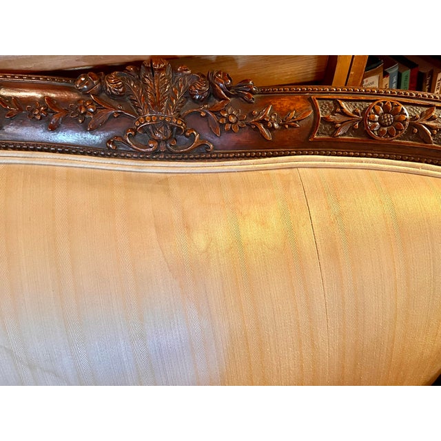 Antique Settee/ Couch, Some Flaws See Description For Sale - Image 4 of 7